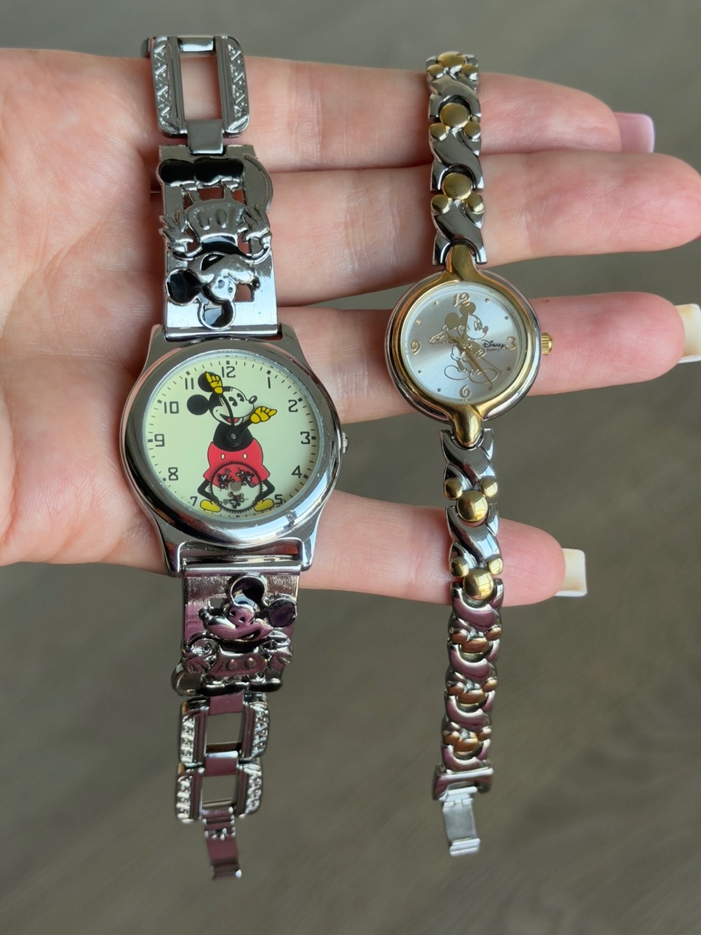 Disney Mickey Mouse Watches – Set of 2